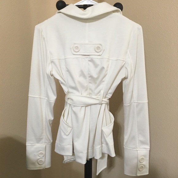Sele Light Weight White Peacoat - Picture 2 of 2